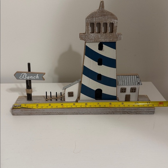 Hobby Lobby Blue and White Lighthouse Decor - Picture 8 of 8